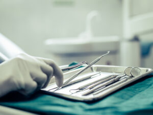 photo of dental tools